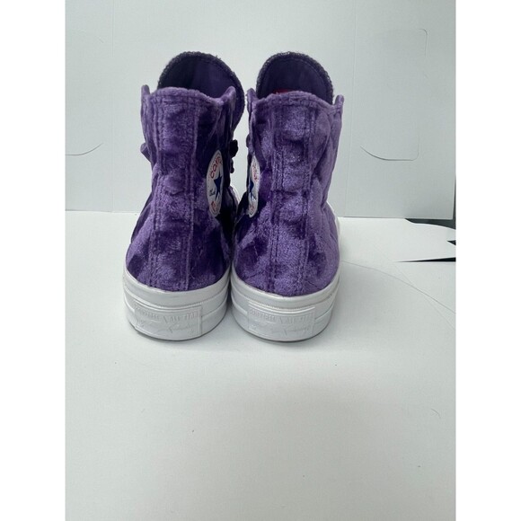 Converse Chuck 70 High x Golf Le Fleur Quilted Velvet Tillandsia Purple main image 4